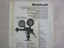Einhell Druckminderer für Gase zum Schutzgasschweissen
