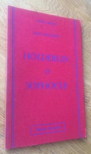Beaufret holderlin et - beaufret:,