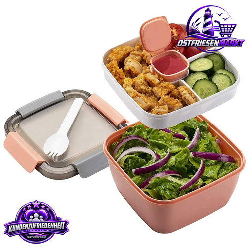 Lunchbox mit unterteilung - mit,