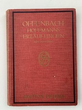 Noten. Offenbach. Hoffmanns Erzählungen.  Klavierauszug mit Text.