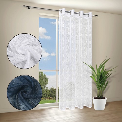 ösenschal transparent mit - Ösenschal,