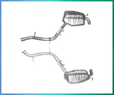 Endschalldämpfer L+R Mercedes
