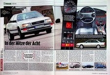 Auto Bild Klassik 1235) Tips für Audi V8 Gebrauchtwagenkäufer - ein interessante