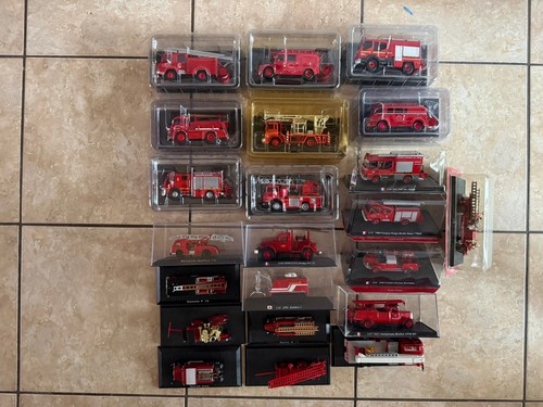 22x feuerwehr modellautos - 22x,