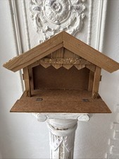 Alte Holz-Krippe Weihnachten