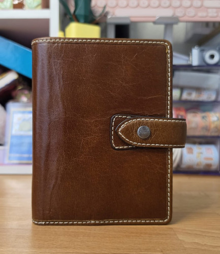 Filofax malden ocker braun - ocker,