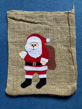 Weihnachtssack Nikolaussack Weihnachtsmann Sack Geschenkesack Jute