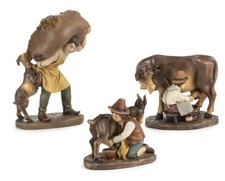 3er Set Figuren Krippenfiguren