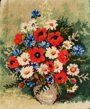 Vintage Wandteppich Junghans