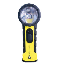 Handleuchte ⚡ Feuerwehr ⚡ Arbeitsleuchte Knickkopf Winkelkopf ATEX EX Geschützt