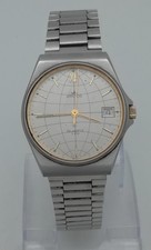 Arctos Herrenuhr,Edelstahl,Ronda 375,Datumsanzeige,die Uhr läuft,