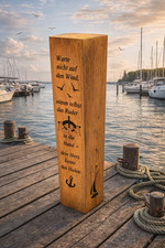 Edelrost Säule Warte nicht