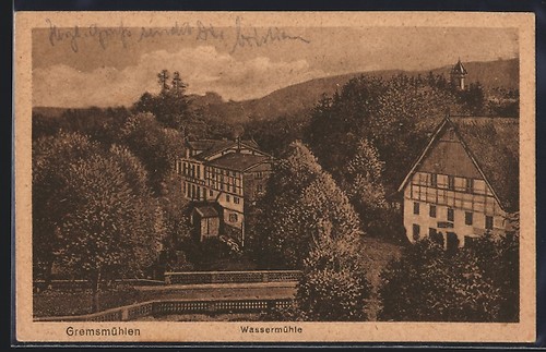 Gremsmühlen wassermühle - gremsmühlen,,