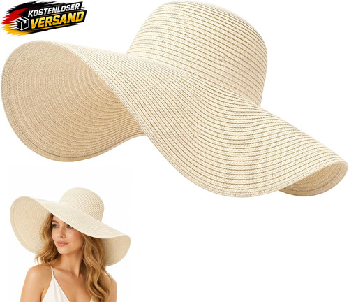 Damen sonnenhut mit breiter - mit,