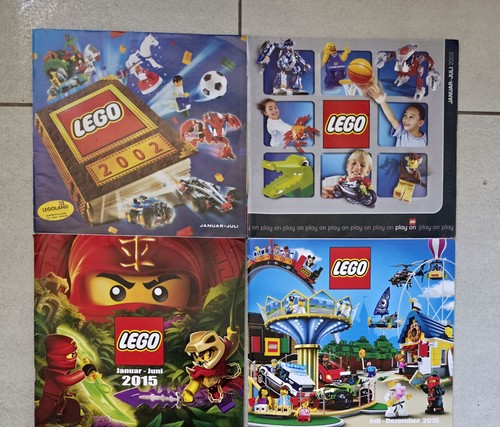 Lego vier kataloge aus 2002 - vier,