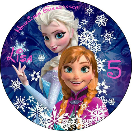 Tortenaufleger frozen - tortenaufleger,