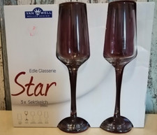 Sektkelche "Star", 3 Stück
