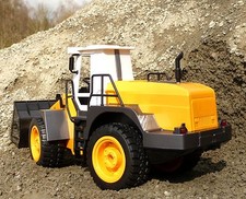Radlader bagger mit - bagger, 8