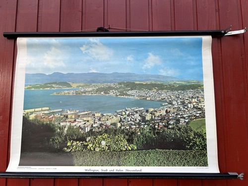 Schulwandkarte wellington - schulwandkarte,