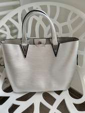 Handtasche Tom & Eva Silber Gepflegt!