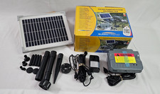 Esotec 101775 Palermo LED Solar-Pumpenset mit Beleuchtung, mit Akkuspeicher