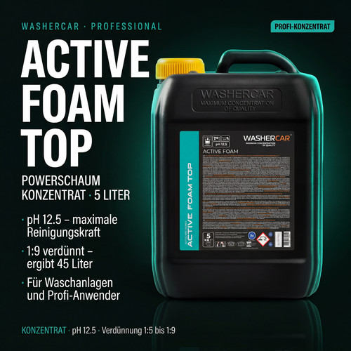 Washercar active foam - active, top