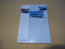 Pressemappe 1999 Chevrolet Sport Utilities & Vans - Tahoe - Blazer - Trans Sport