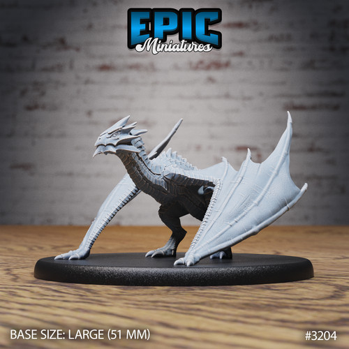 Miniature wyvern classic - d&d,