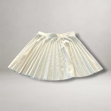 AMISU Faltenrock | Weiß |