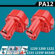 2X 5000mAh Akku Für Makita PA12 12V 1200 1220 1222 1234 1235 6270D 6271D 8434D
