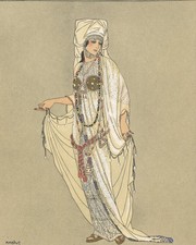 MODE - Gazette du Bon Ton - Sophonisbe - Fabius / Fabio Lorenzi - Pochoir, 1914