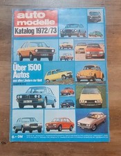 AUTO-MODELLE Katalog 1972/73