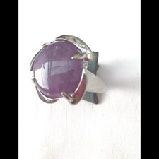 Ring Amethyst Farbenen Stein