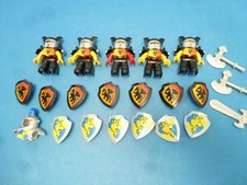 LEGO® Duplo Ritter 5 Figuren Waffen Schilder zu 4776 4777 4779 Sammlung 052