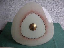 Vintage dreieckige Tellerlampe-Deckenlampe- Deckenleuchte-Ufo Lampe 50er Jahre