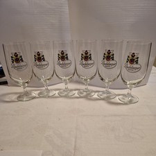 6 x seltene Biergläser 100