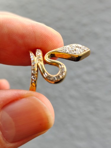 14k 585 gelbgold ring 53 - gelbgold, gr.