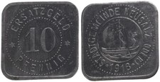 Deutschland - Stadt Neusalz (Oder) 10 Pfennig 1918 - Notgeld Kleingeldersatz