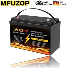 12V 100Ah Lithium Batterie