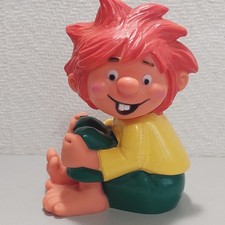 Kobold Pumuckl Spardose mit Schlüssel - (c) Haco 1981 - Ellis Kaut - Höhe 17cm