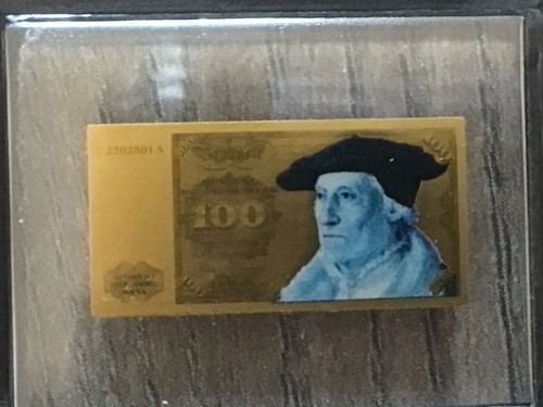 Gold 1000 banknote 100 - 1/1000,