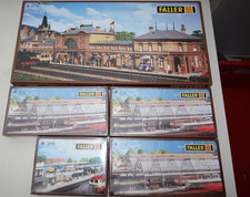 Faller Spur N - 2113 Bahnhof Bonn + 3x 2128 bahnhofshalle + 2119 Bahnsteig