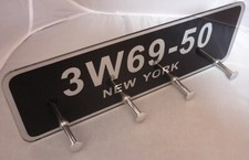 Design Hakenleiste Glas Garderoben Glashakenleiste Wand Kleider Haken New York