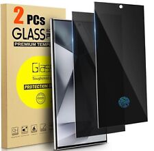 2x Panzerfolie Blickschutz Sicht Glas für Samsung Galaxy S25 S24 S23 S22 Ultra