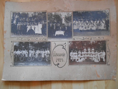Fahnenweihe 1924 holzmaden - 1924,