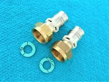 2 x Übergangsverschr. IG, flachdichtend 16 x 1/2", Alpex f50, Conel,  Connect