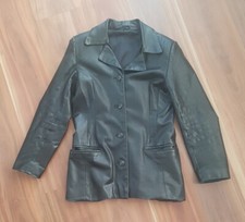 coole Leder-Jacke Gr. M (36/38)