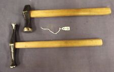 Uhrmacherwerkzeug Nr. 33, 2 unterschiedliche Hämmer z. Dengeln o.a. Metall, Holz