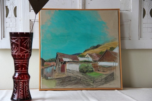 Acrylbild auf leinwand - acrylbild,