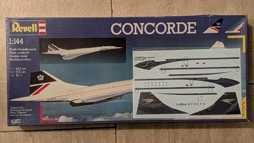 Revell concorde 144 decal - revell,